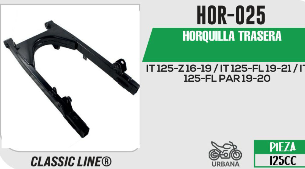 HORQUILLA TRASERA