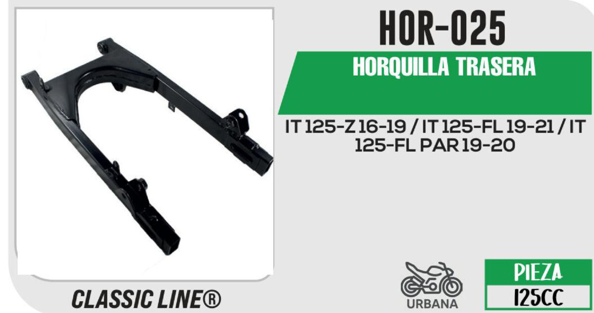 HORQUILLA TRASERA