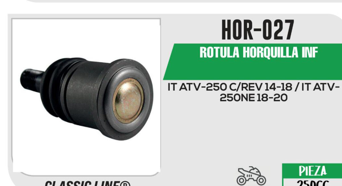 ROTULA HORQUILLA INFERIOR