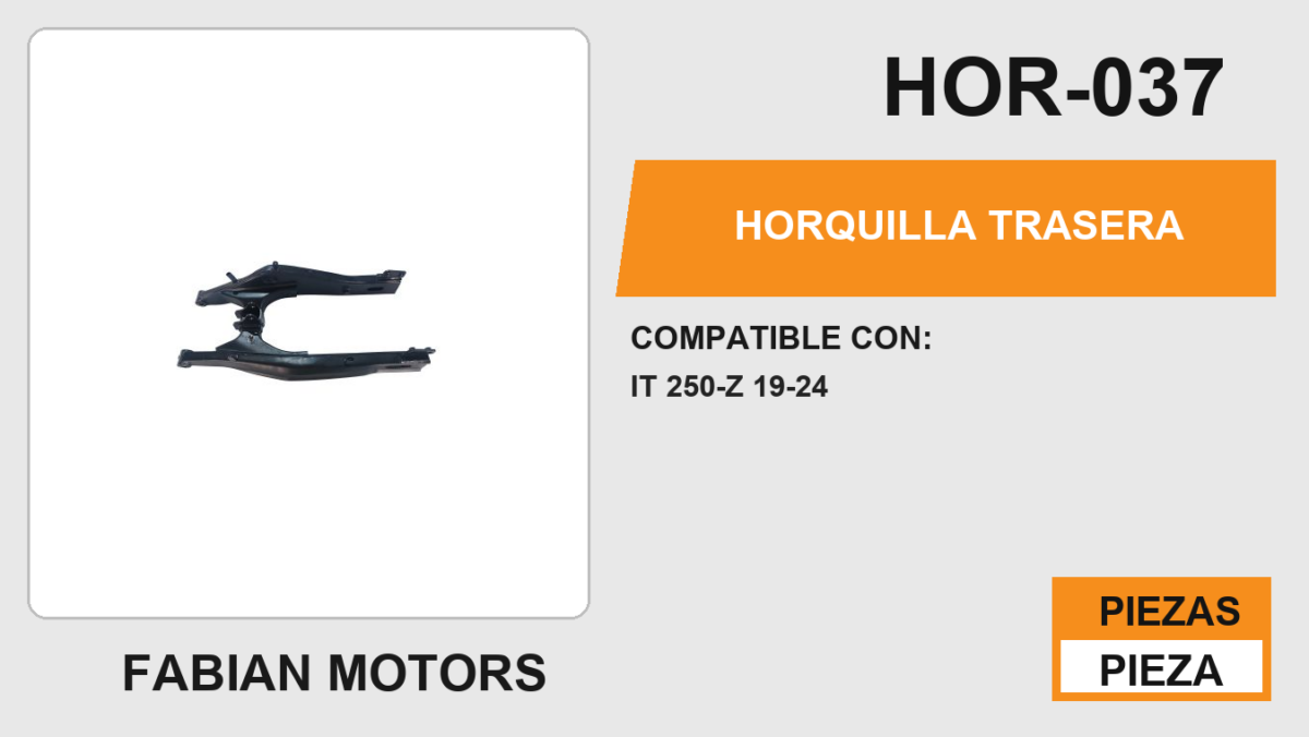 HORQUILLA TRASERA