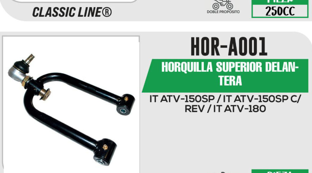 HORQUILLA SUPERIOR DELANTERA
