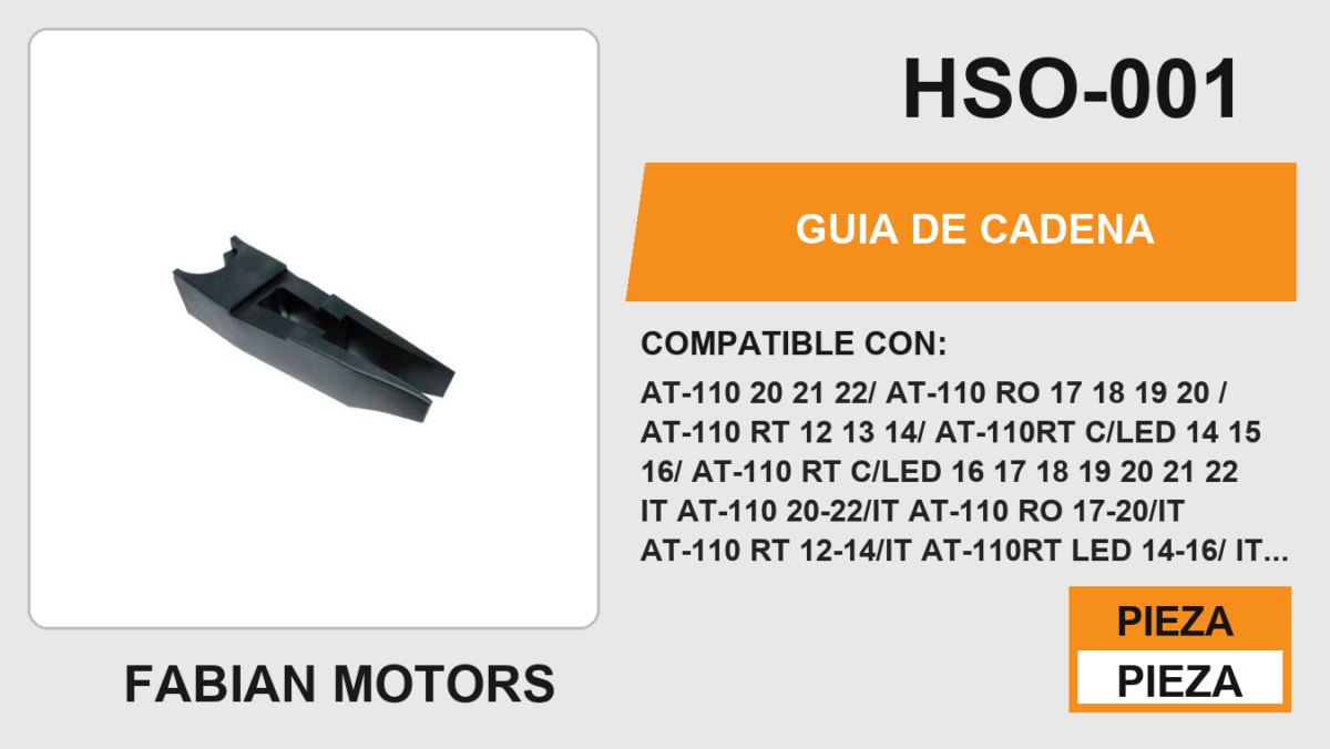 GUIA DE CADENA