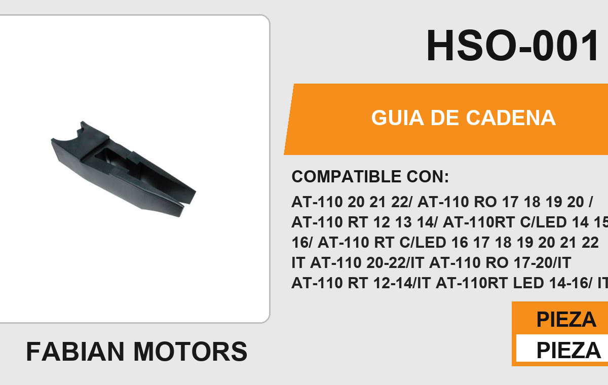 GUIA DE CADENA
