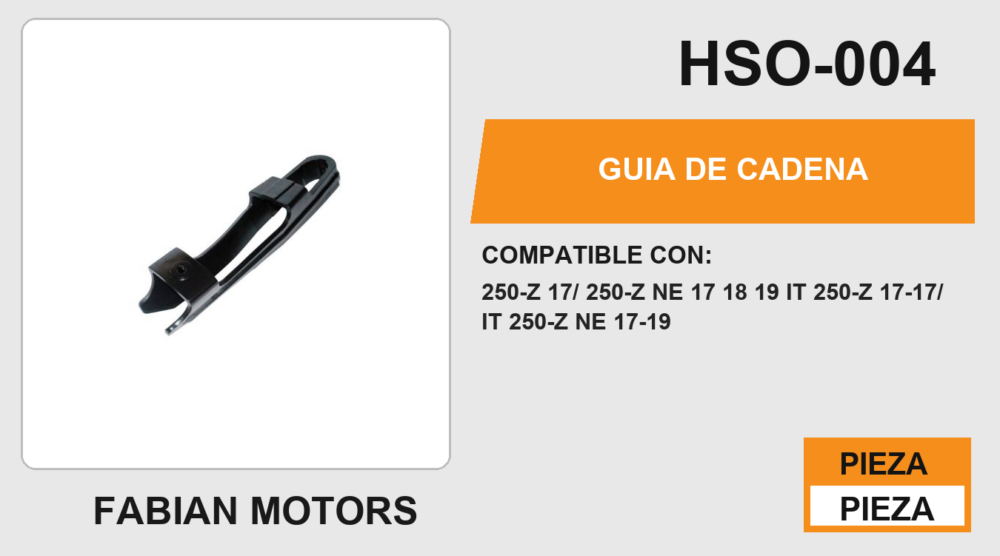 GUIA DE CADENA