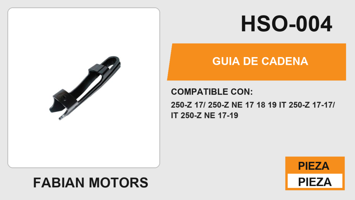 GUIA DE CADENA