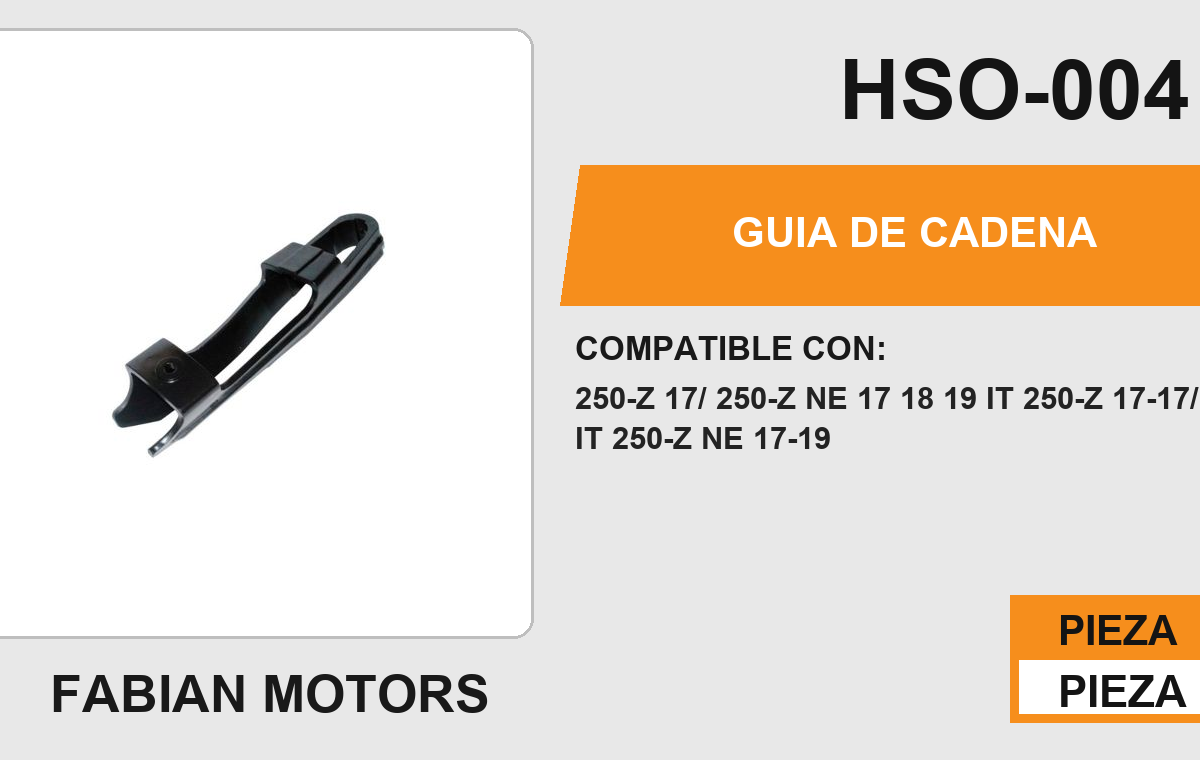 GUIA DE CADENA