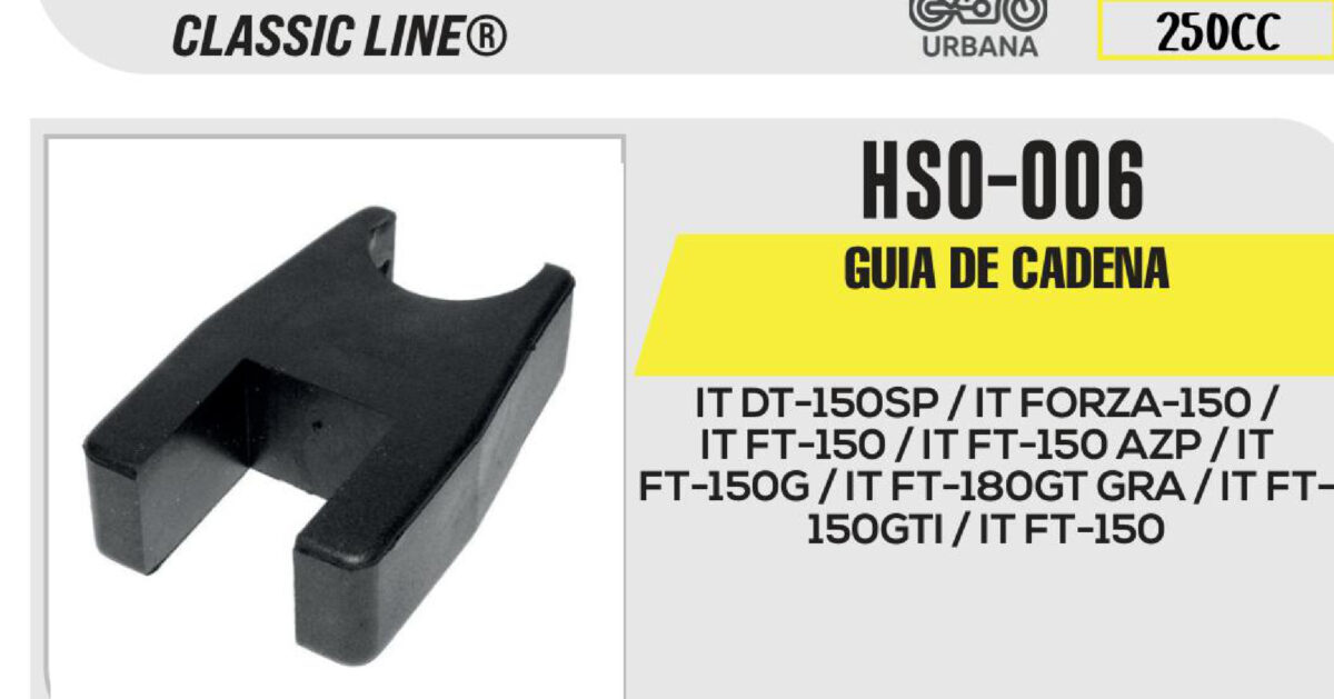 GUIA DE CADENA