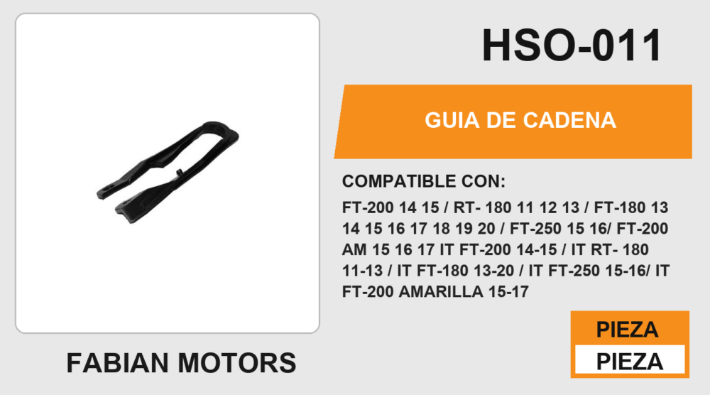 GUIA DE CADENA