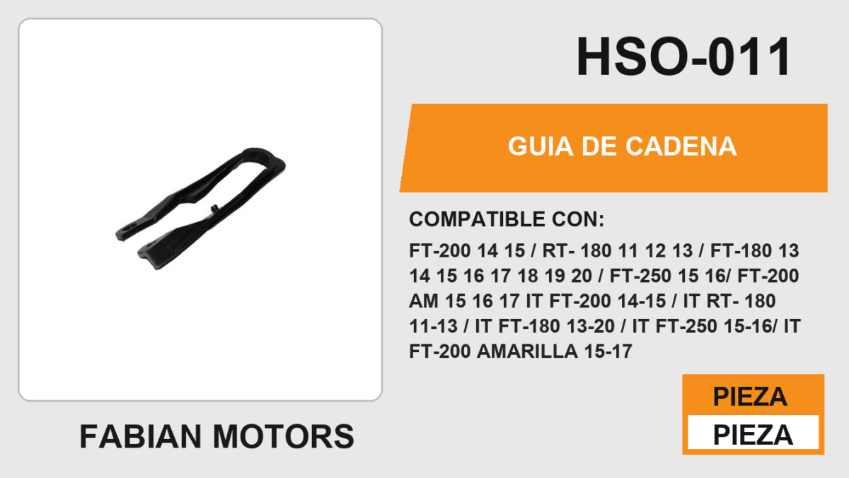 GUIA DE CADENA