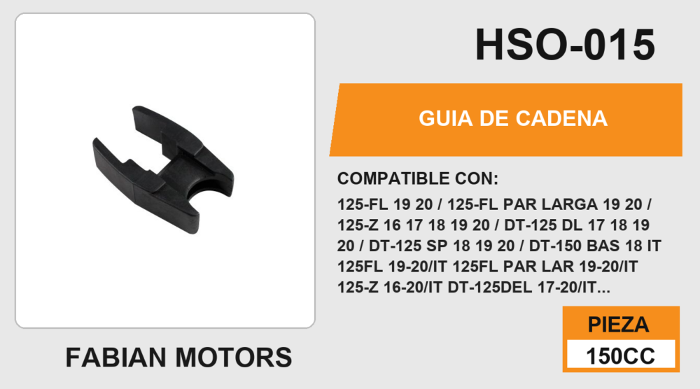 GUIA DE CADENA