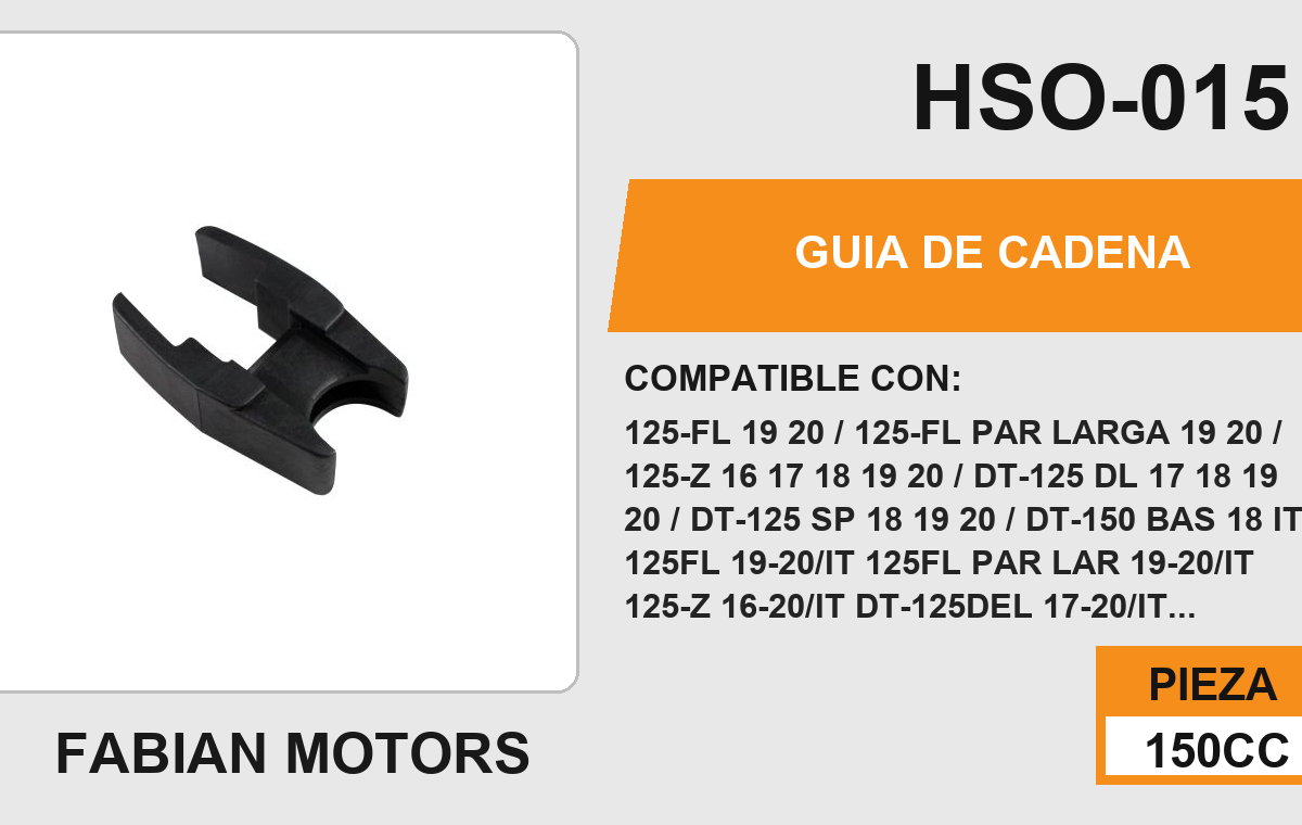GUIA DE CADENA
