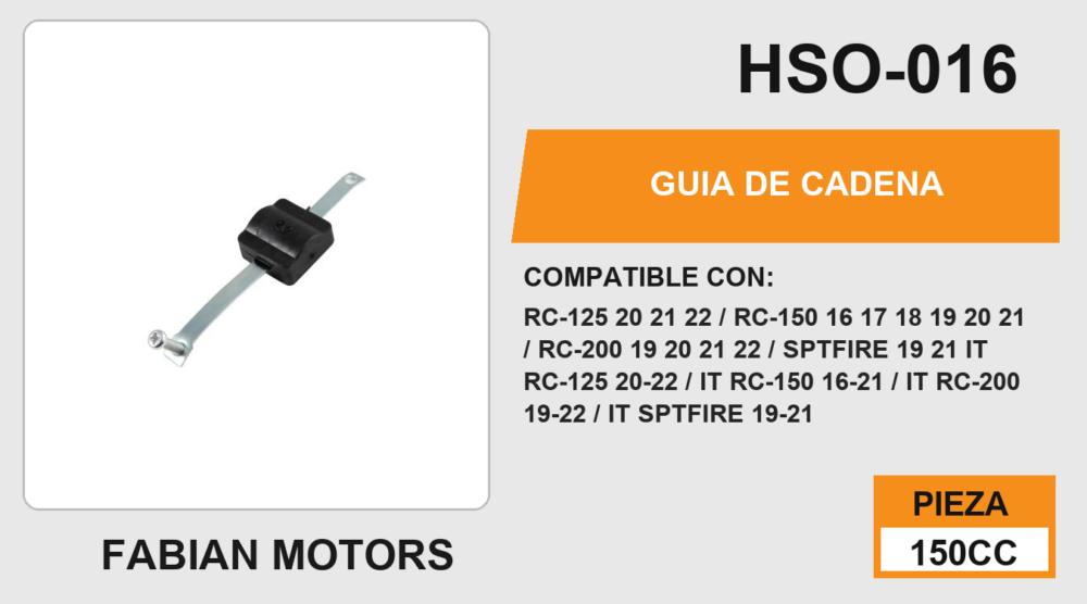 GUIA DE CADENA