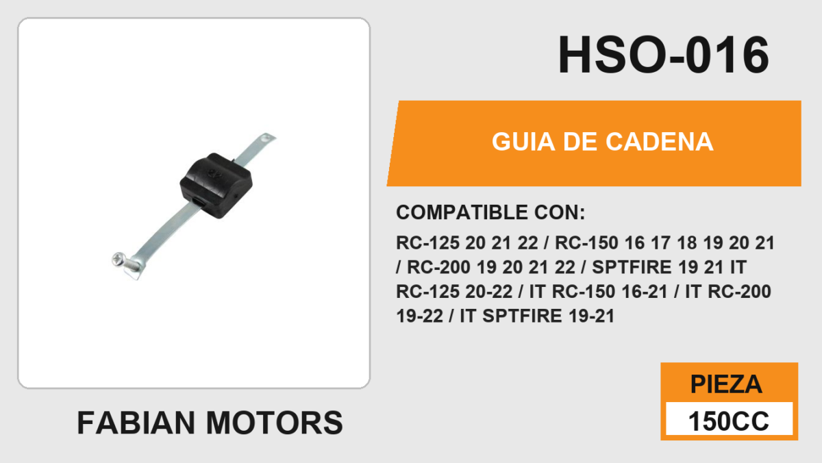 GUIA DE CADENA