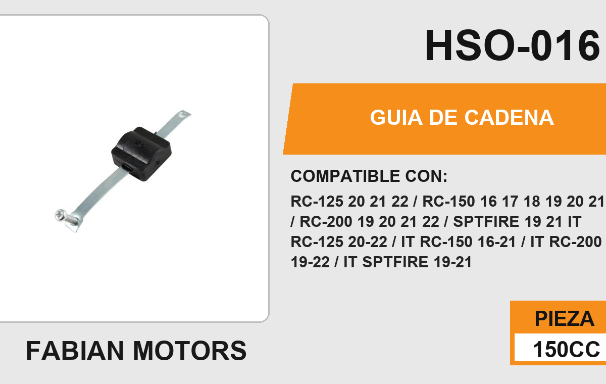 GUIA DE CADENA