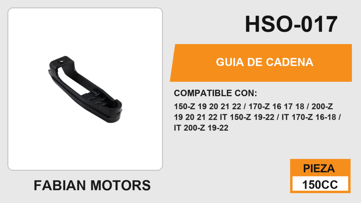 GUIA DE CADENA