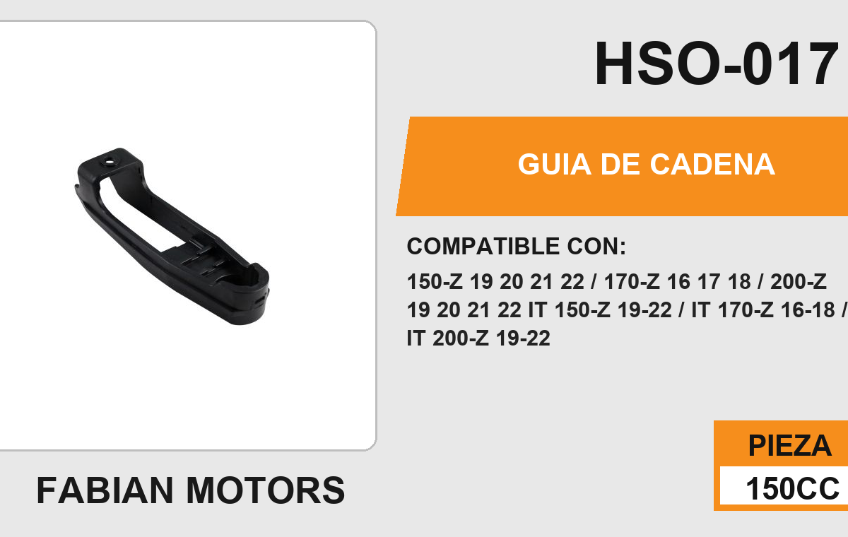 GUIA DE CADENA