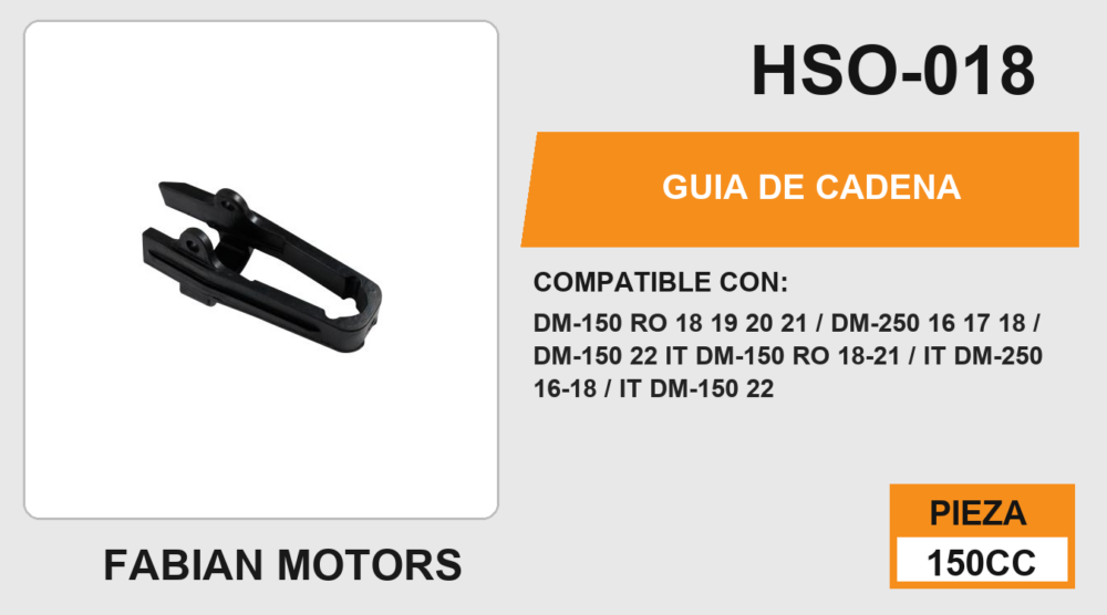 GUIA DE CADENA