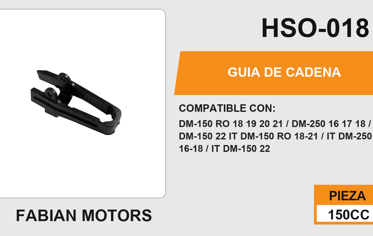 GUIA DE CADENA
