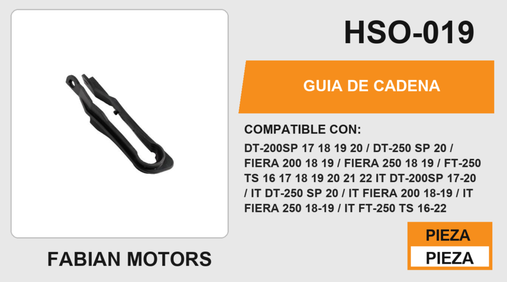 GUIA DE CADENA