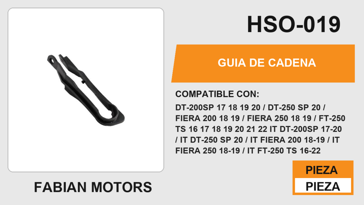 GUIA DE CADENA