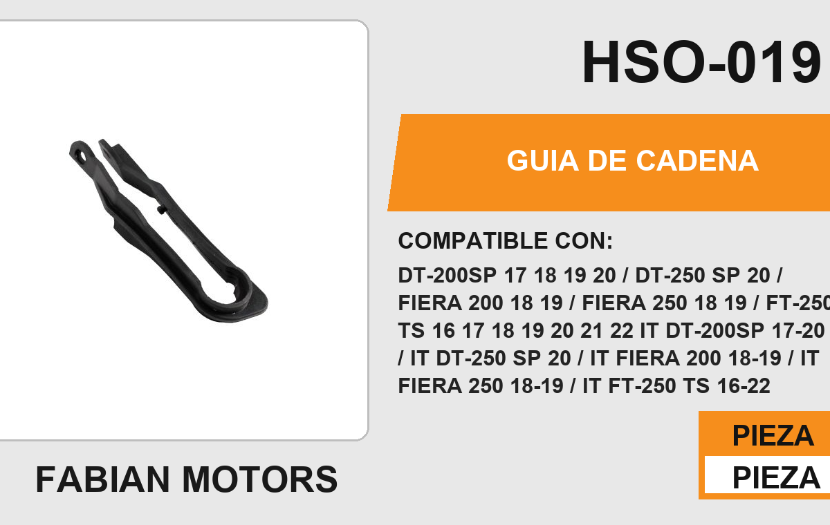 GUIA DE CADENA