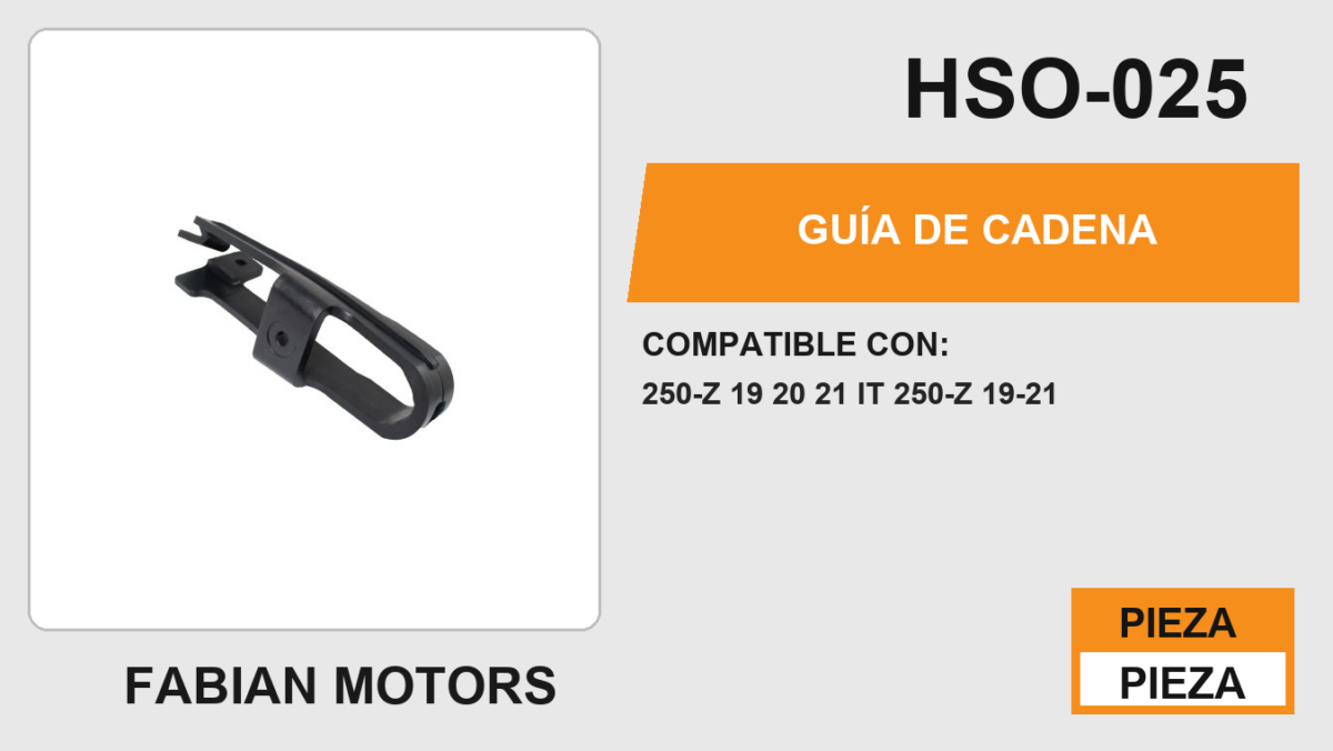 GUIA DE CADENA