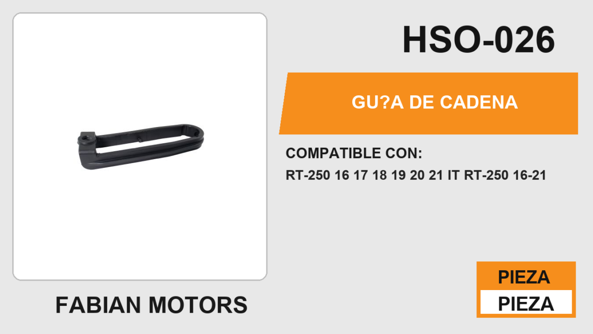 GUIA DE CADENA