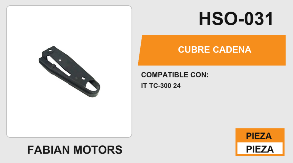 CUBRE CADENA