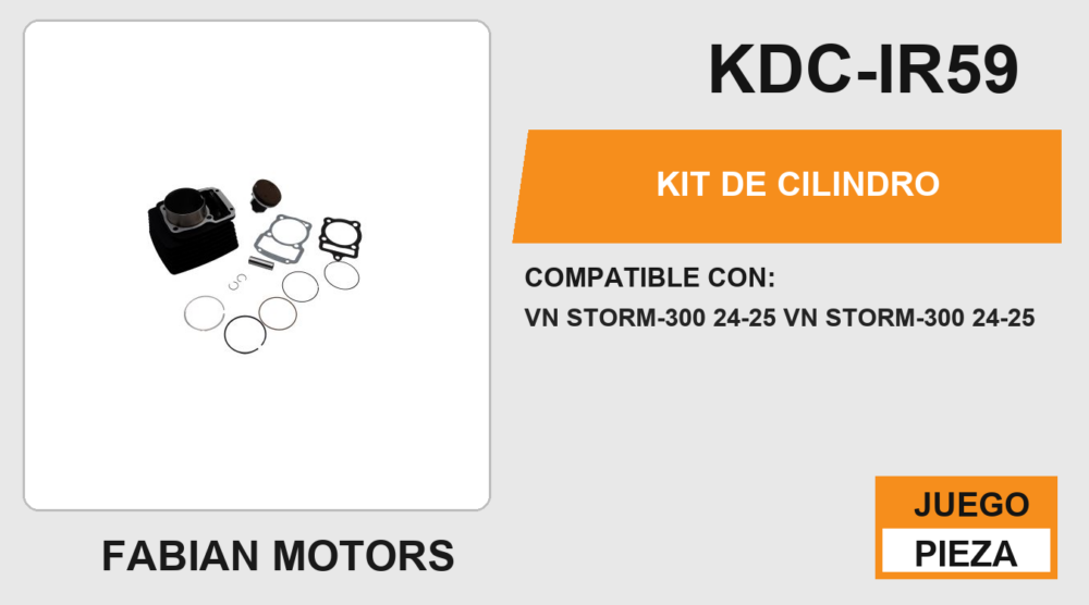 KIT DE CILINDRO