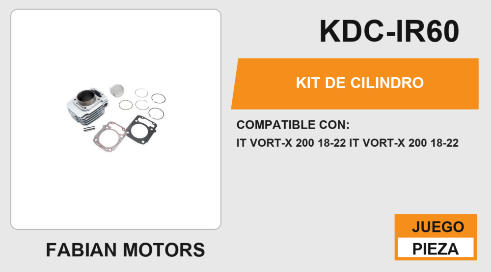 KIT DE CILINDRO