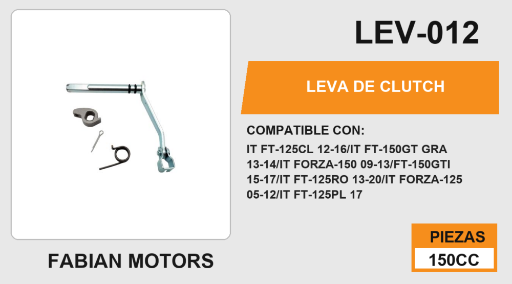 LEVA DE CLUTCH