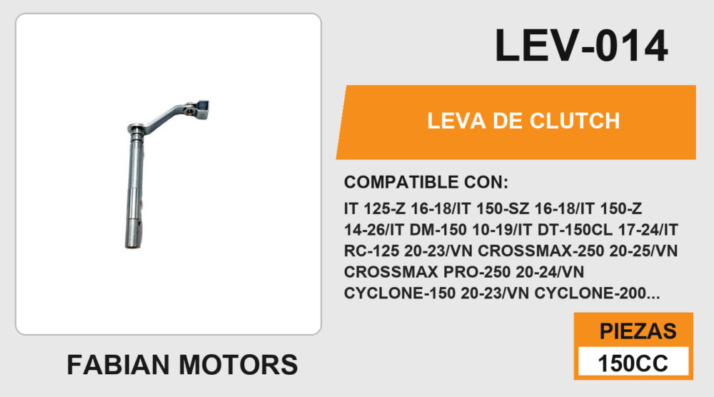 LEVA DE CLUTCH