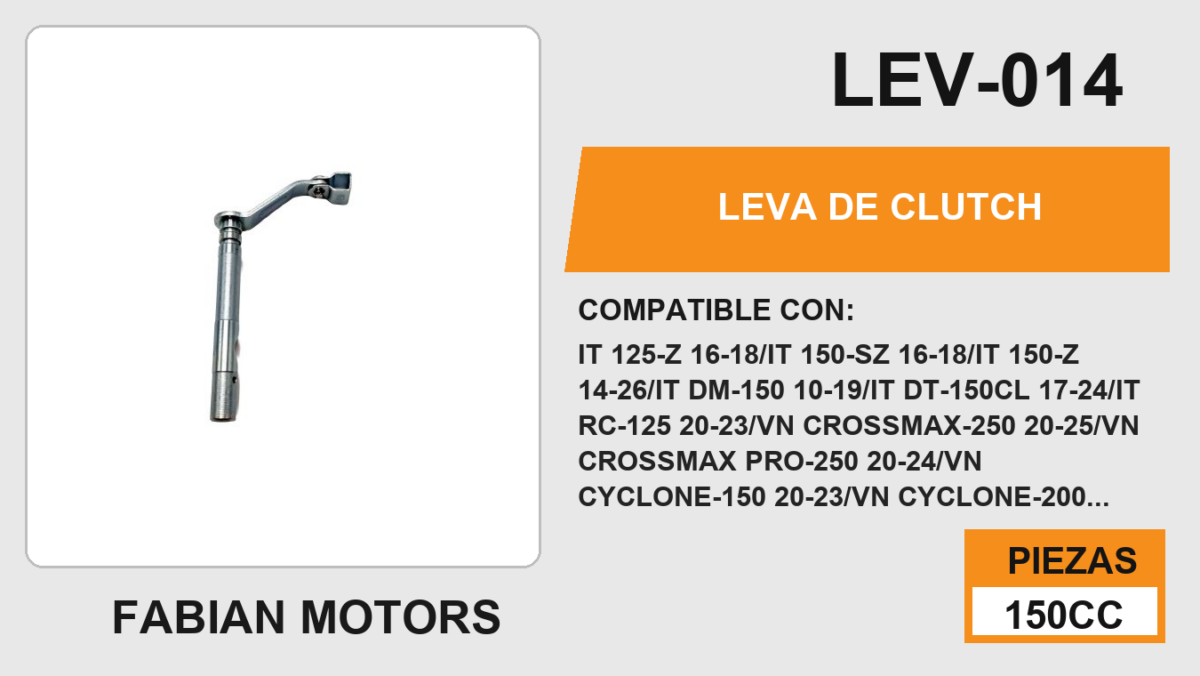 LEVA DE CLUTCH