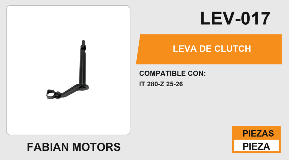 LEVA DE CLUTCH