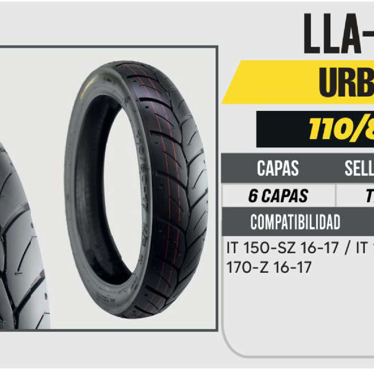 110/80-17 6 CAPAS NO USA CAMARA (TT)