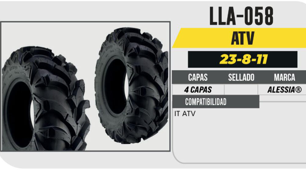 23/8-11 PARA CUATRIMOTO 4PR P341