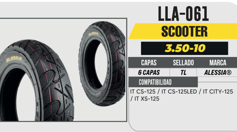 3.50-10 6 CAPAS 332 CALLE NO USA CAMARA (TL)