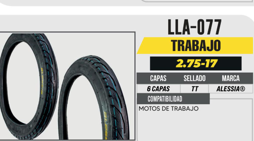 2.75-17 6 CAPAS A226 CALLE USA CAMARA (TT)