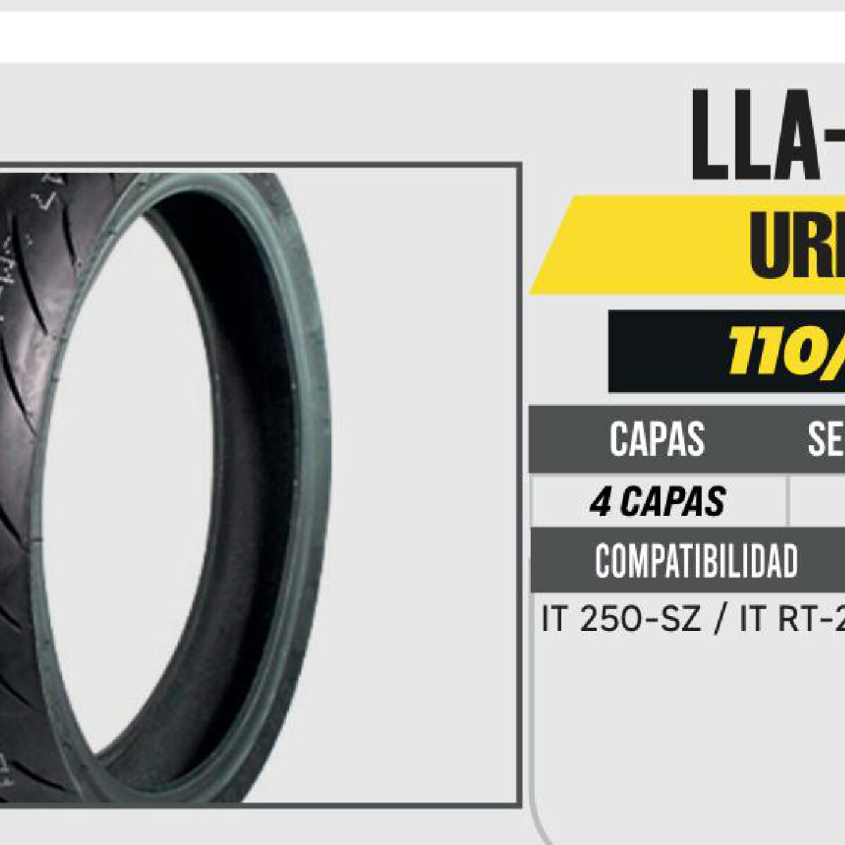 110/70-17 CST 4 CAPAS NK01 54S CALLE NO USA CAMARA (TL) DELANTERA