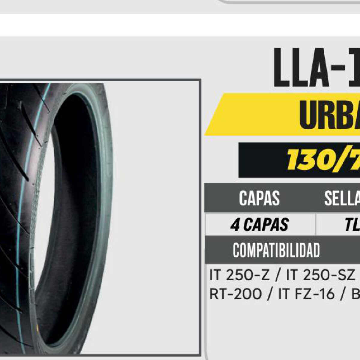 130/70-17 CST 4 CAPAS NK01 62S CALLE NO USA CAMARA (TL) TRASERA