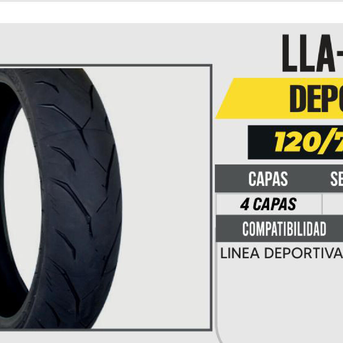 120/70-ZR17 CST 4 CAPAS CM-S1 CALLE NO USA CAMARA (TL) DELANTERA