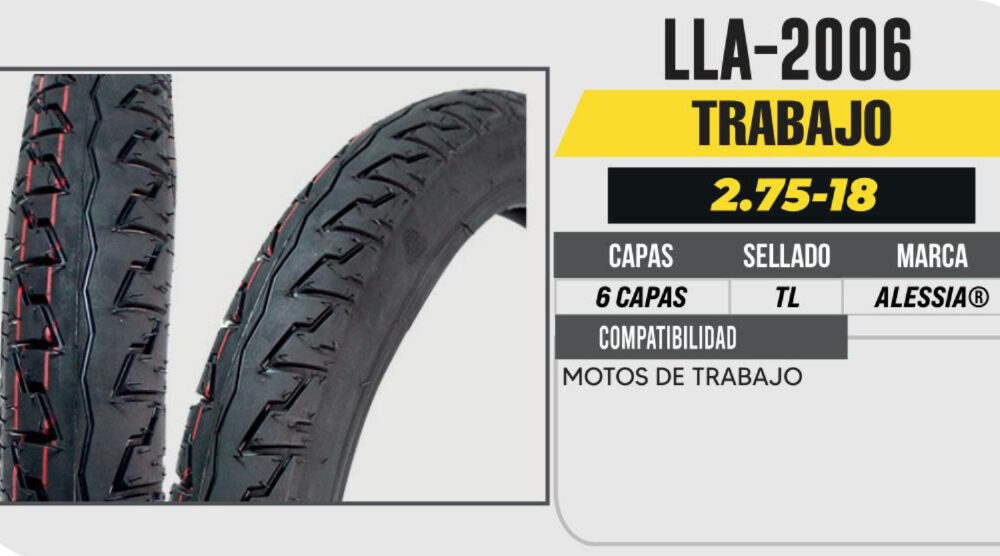 2.75-18 6 CAPAS A339 CALLE NO USA CAMARA (TL)