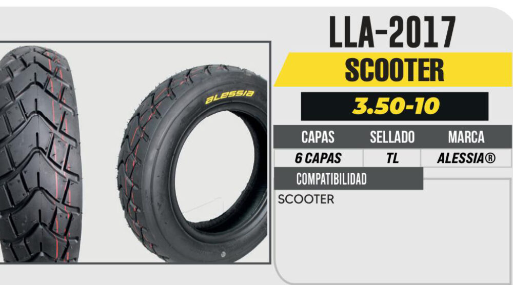 3.50-10 6 CAPAS A334 DOBLE PROPOSITO NO USA CAMARA (TL)