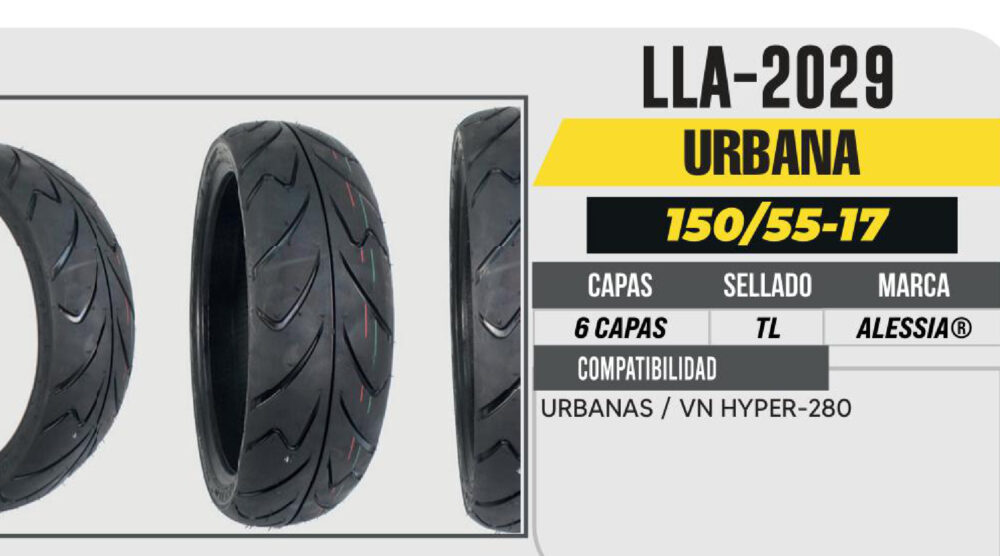 150/55-17 6 CAPAS 812 CALLE NO USA CAMARA