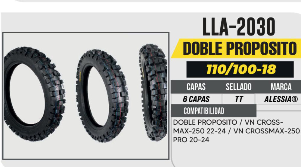 110/100-18 6 CAPAS 441 CALLE USA CAMARA