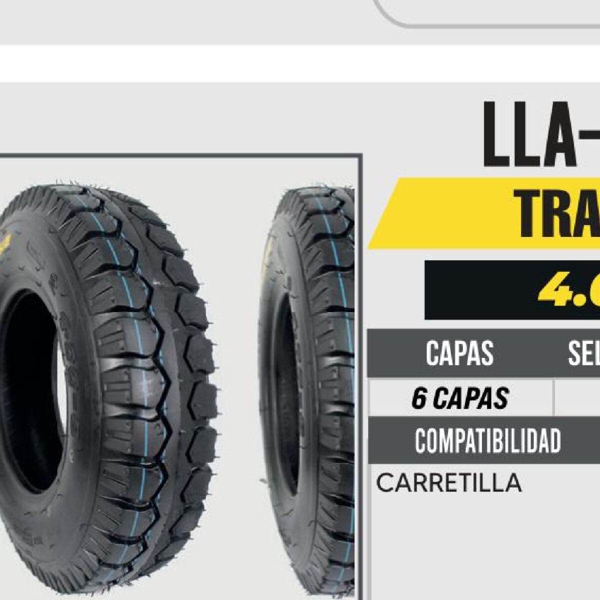 4.00-18 6 CAPAS P235 TRABAJO USA CAMARA (TT)
