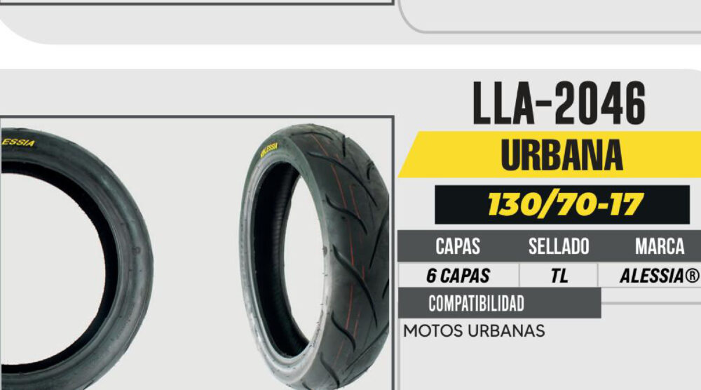 130/70-17 TRASERA 6 CAPAS P806 URBANA SIN CAMARA (TL)