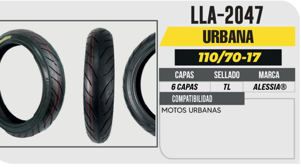 110/70-17 DELANTERA 6 CAPAS P808 URBANA SIN CAMARA (TL)
