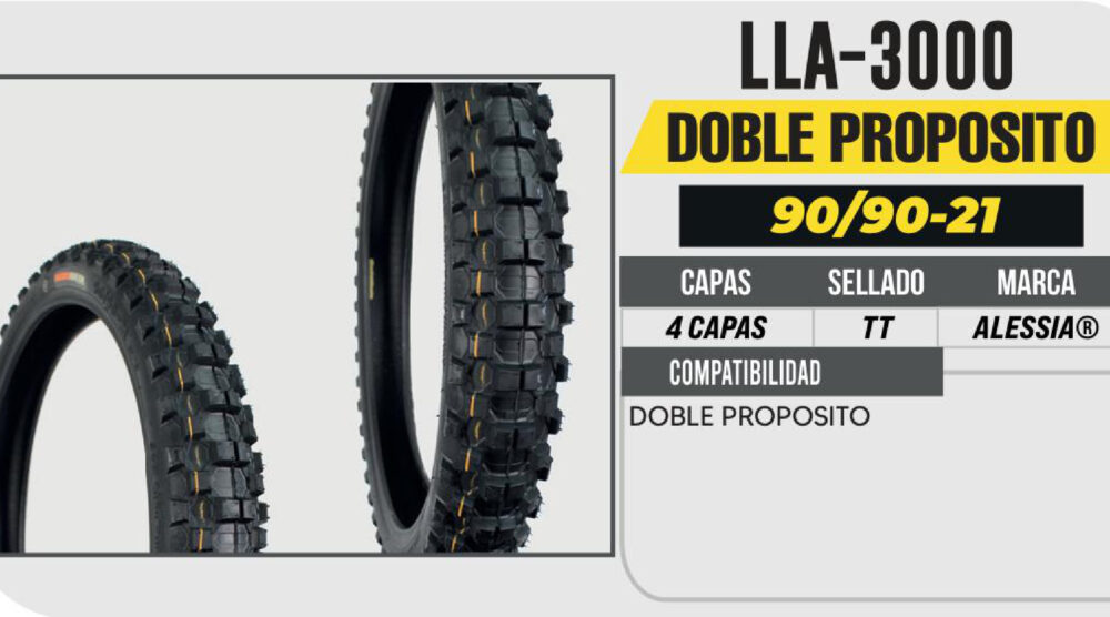 90/90-21 4 CAPAS CY242 DOBLE PROPOSITO USA CAMARA (TT)