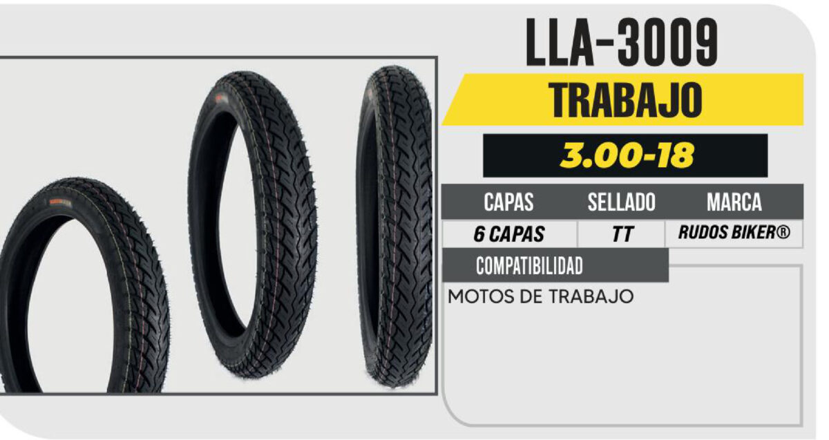 3.00-18 6 CAPAS CY222 TRABAJO USA CAMARA (TT)